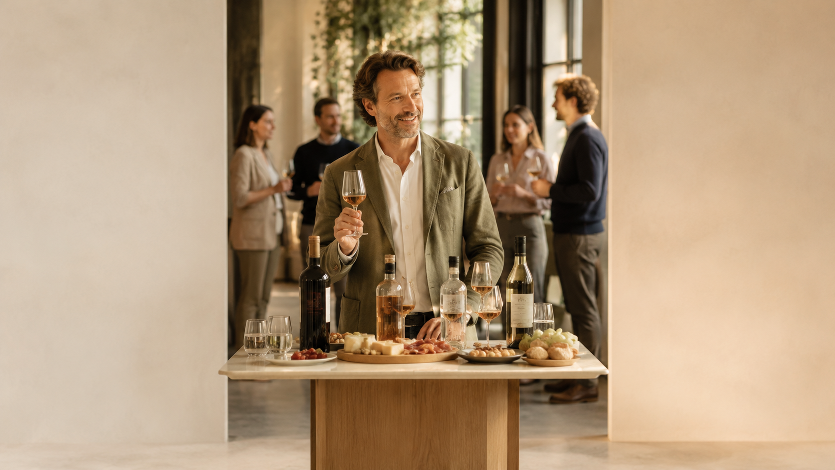 Elegant Wine Tasting Gathering